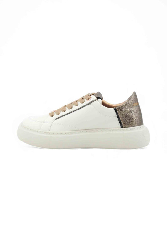 ALEXANDER SMITH Sneakers Donna Bianco Marrone SXBCPRW-7604-FBZ-AI26