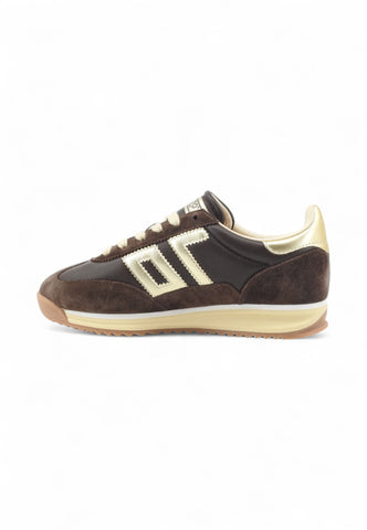 BACK 70 Sneakers Donna Marrone Oro 108009-000040-AI26
