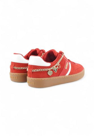 GUESS Sneakers Donna Rosso Bianco FLTNAOSUE12-AI26-RED