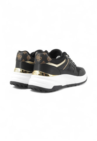 GUESS Sneakers Donna Nero Oro FLTFONFAB12-AI26-BLACK
