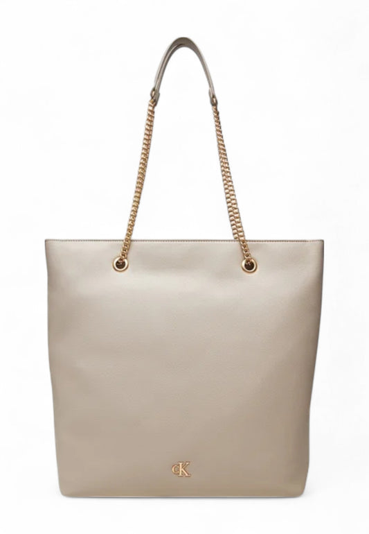 CALVIN KLEIN Borsa A Spalla Donna Beige LV04F3204G-AI26-UB1