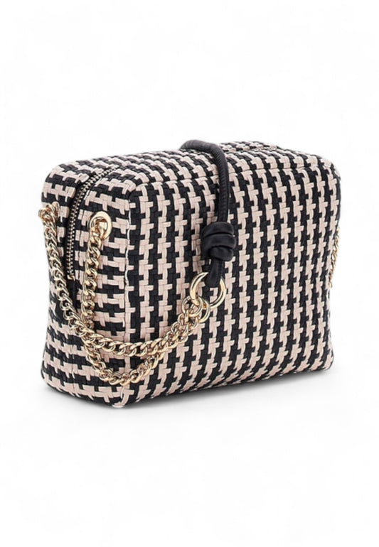 GUESS Borsa Tracolla Donna Nero Beige HWWG9631140-AI26-BML