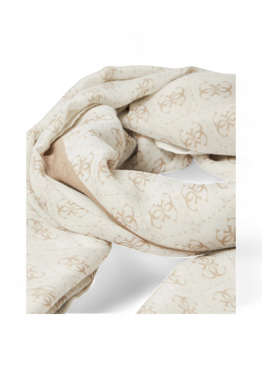 GUESS Foulard Donna Bianco Beige AW5341POL03-AI26-WLO