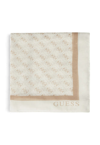 GUESS Foulard Donna Bianco Beige AW5341POL03-AI26-WLO