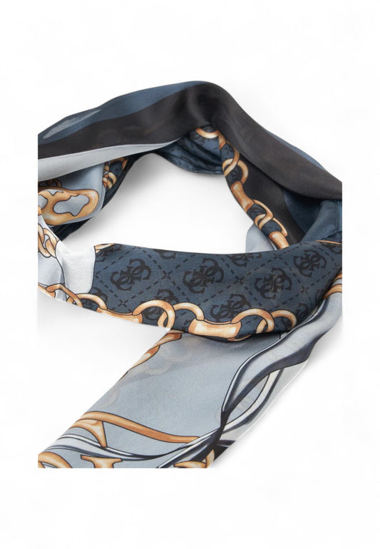 GUESS Foulard Donna Blu Grigio Oro AW5339POL03-AI26-CLO