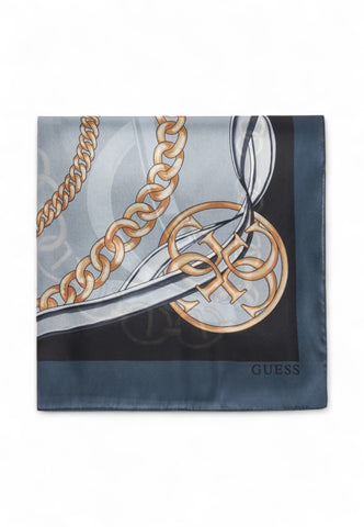 GUESS Foulard Donna Blu Grigio Oro AW5339POL03-AI26-CLO