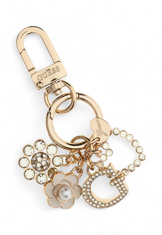 GUESS Portachiavi Donna Oro Fiori RWR74601030-AI26-FLW