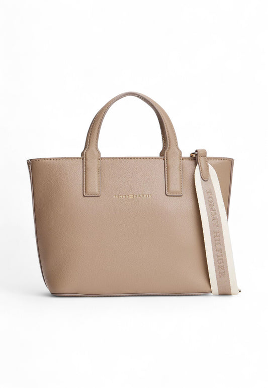 TOMMY HILFIGER Borsa A Mano Donna Beige AW0AW17448-AI26-DW6