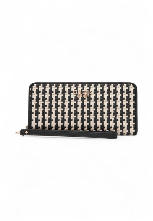 GUESS Portafogli Donna Beige Nero SWWG9631146-AI26-BML