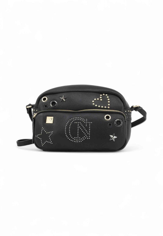 CAFE NOIR Borsa Tracolla Donna Nero Borchie C3ND0913-AI26-N001