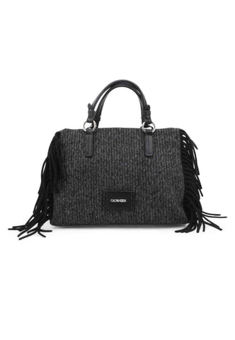 CAFE NOIR Borsa A Mano Donna Nero Frange C3NO0924-AI26-N001