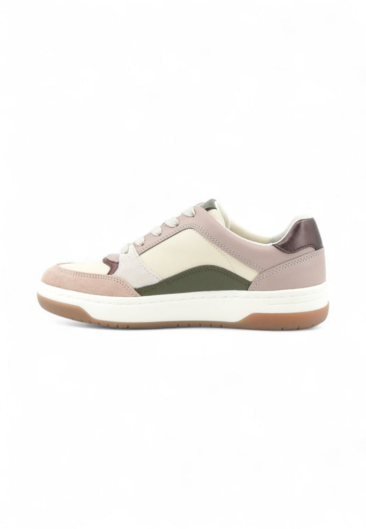 GEOX Sneakers Donna Rosa Beige Verde D564QB8522-AI26-C1SA7