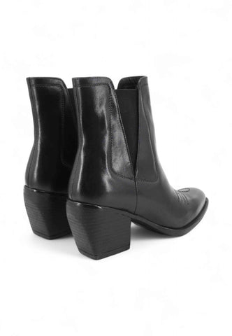 CAFE NOIR Stivaletti Tacco Donna Nero C1MA1000-AI26-N001