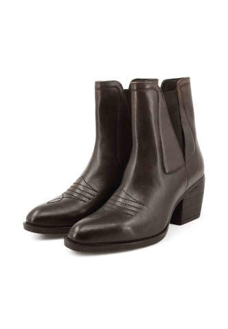 CAFE NOIR Stivaletti Tacco Donna Marrone C1MA1000-AI26-M012