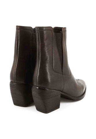 CAFE NOIR Stivaletti Tacco Donna Marrone C1MA1000-AI26-M012