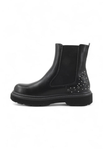 CAFE NOIR Stivaletti Donna Nero Borchie C1FA9125-AI26-N001
