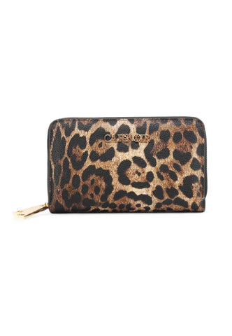 CAFE NOIR Portafogli Donna Animalier Nero Marrone C4AY0907-AI26-N079
