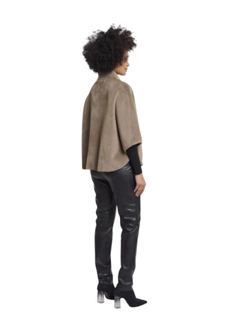 RINO&PELLE Giacca Poncho Donna Beige Dewi.7002511-AI26-Toffee