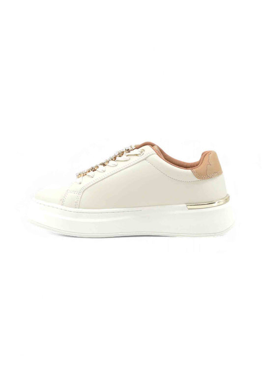 ALVIERO MARTINI Sneakers Donna Bianco Beige Pietre 22700289-AI26-A630