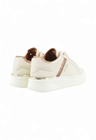 ALVIERO MARTINI Sneakers Donna Bianco Beige Strass 22660289-AI26-A630