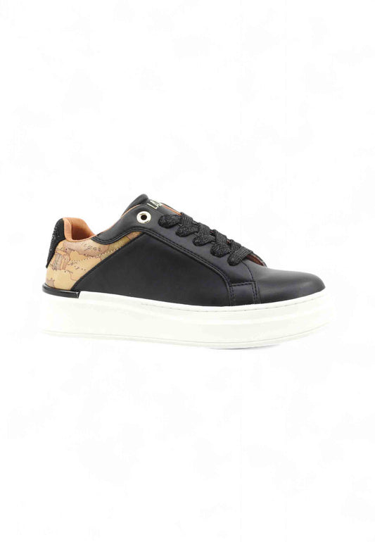 ALVIERO MARTINI Sneakers Donna Nero Beige Strass 22600289-AI26-X550
