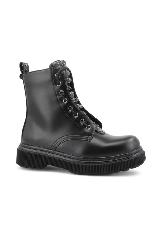 CAFE NOIR Anfibi Donna Nero Borchie C1FA9227-AI26-N001