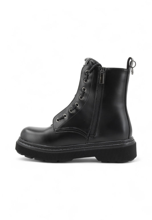 CAFE NOIR Anfibi Donna Nero Borchie C1FA9227-AI26-N001