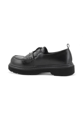 CAFE NOIR Mocassini Donna Nero Borchie C1FA9226-AI26-N001