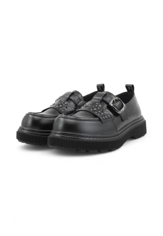 CAFE NOIR Mocassini Donna Nero Borchie C1FA9226-AI26-N001