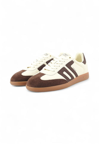 BACK 70 Sneakers Uomo Bianco Marrone 108006-000055-AI26