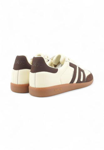 BACK 70 Sneakers Uomo Bianco Marrone 108006-000055-AI26