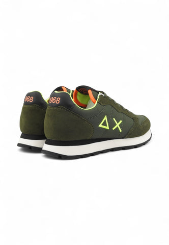 SUN68 Sneakers Uomo Verde Giallo Z45102-AI26-74