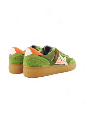 SUN68 Sneakers Uomo Verde Arancione Z45144-AI26-95