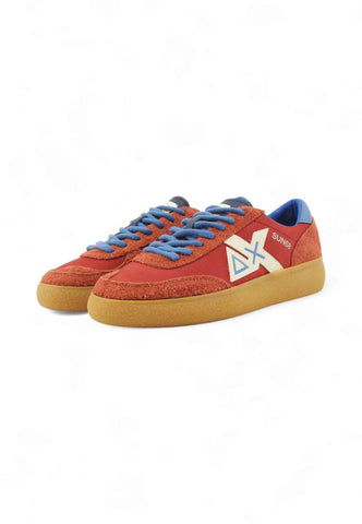 SUN68 Sneakers Uomo Rosso Blu Z45144-AI26-36