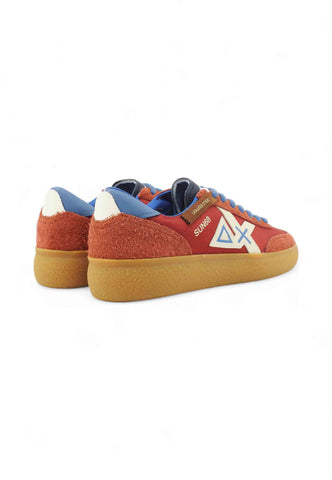 SUN68 Sneakers Uomo Rosso Blu Z45144-AI26-36
