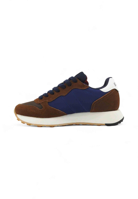 SUN68 Sneakers Uomo Marrone Blu Z45114-AI26-93