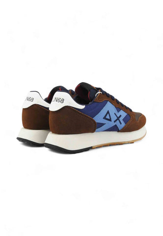 SUN68 Sneakers Uomo Marrone Blu Z45114-AI26-93