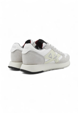 SUN68 Sneakers Uomo Bianco Beige Z45114-AI26-01
