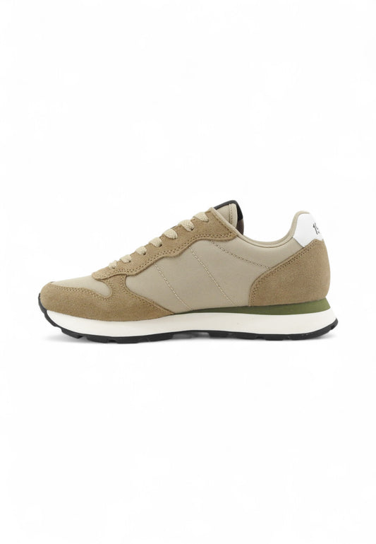 SUN68 Sneakers Uomo Beige Verde Z45101-AI26-77