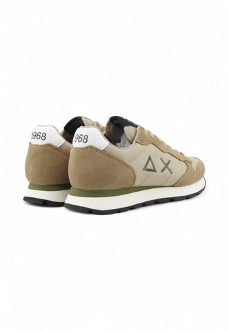 SUN68 Sneakers Uomo Beige Verde Z45101-AI26-77