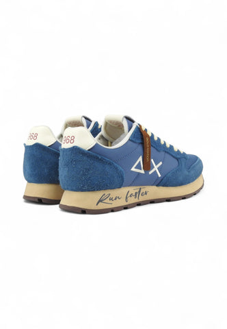 SUN68 Sneakers Uomo Azzurro Bianco Z45105-AI26-80