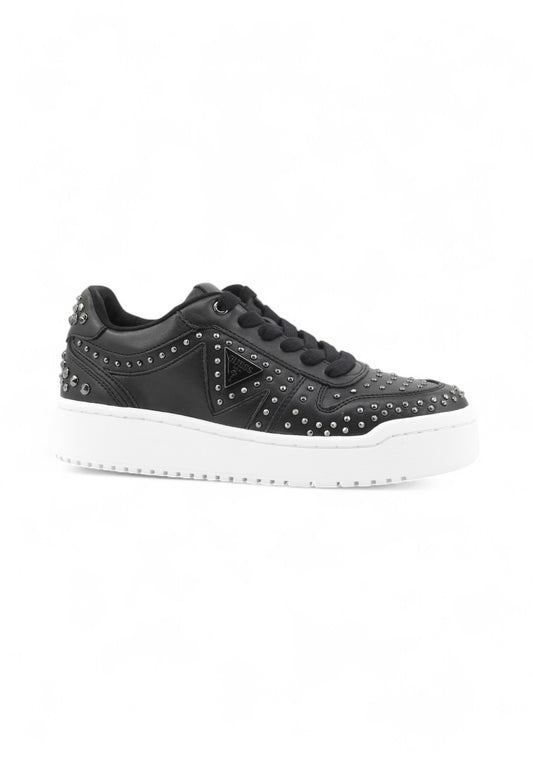 GUESS Sneakers Donna Nero Borchie FLFMGNELE12-AI26-BLACK