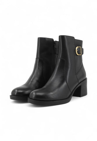 GEOX Stivaletti Tacco Donna Nero D56XXA00043-AI26-C9999