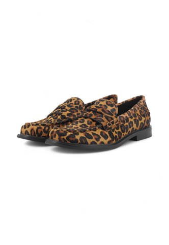 CAFE NOIR Mocassini Donna Animalier Marrone Nero C1EC1000-AI26-S006