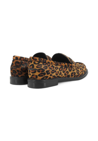 CAFE NOIR Mocassini Donna Animalier Marrone Nero C1EC1000-AI26-S006