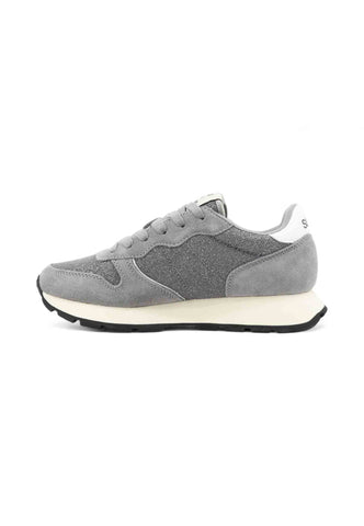 SUN68 Sneakers Donna Grigio Bianco Glitter Z45204-AI26-34