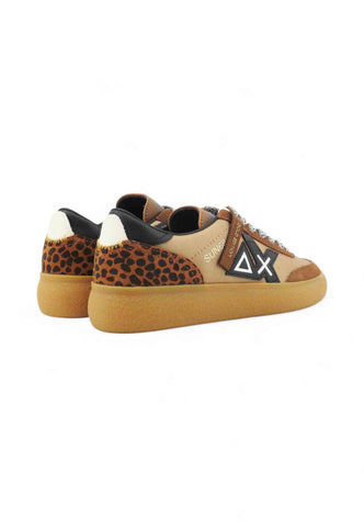 SUN68 Sneakers Donna Marrone Nero Z45238-AI26-93