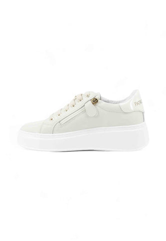 PATRIZIA PEPE Sneakers Donna Bianco Beige Strass PJ904.02-AI26