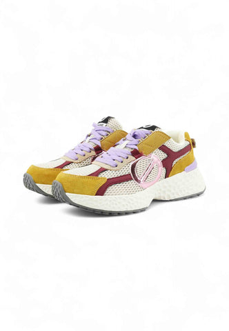 NO NAME Sneakers Donna Bianco Giallo Viola SNCRMB04OC-AI26