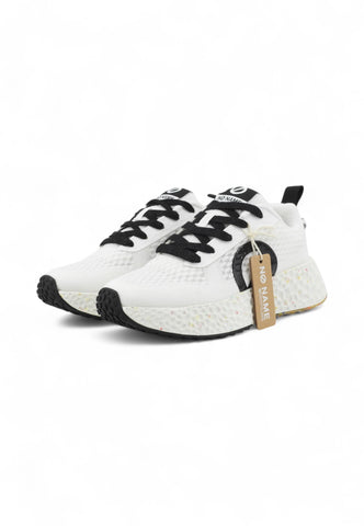 NO NAME Sneakers Donna Bianco Nero LNVDMEMT15-AI26
